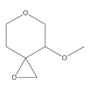 4-Methoxy-1,6-dioxaspiro[2.5]octane Structure