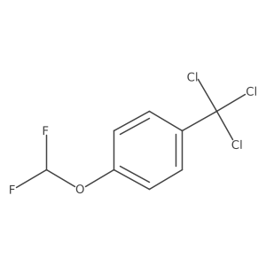 4-(Difluoromethoxy)benzotrichloride结构式