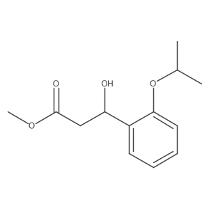 methyl (3S)-3-hydroxy-3-[2-(propan-2-yloxy)phenyl]propanoate Structure