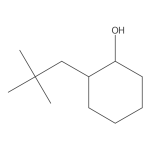 rac-(1R,2S)-2-(2,2-dimethylpropyl)cyclohexan-1-ol Structure