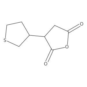 3-(Thiolan-3-yl)oxolane-2,5-dione结构式