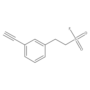 2-(3-Ethynylphenyl)ethane-1-sulfonyl fluoride结构式