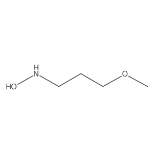 N-(3-methoxypropyl)hydroxylamine结构式