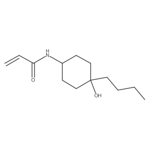 N-(4-Butyl-4-hydroxycyclohexyl)prop-2-enamide结构式