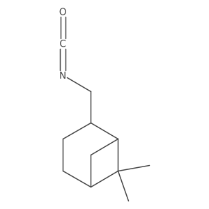 2-(Isocyanatomethyl)-6,6-dimethylbicyclo[3.1.1]heptane Structure