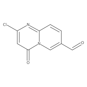 2-Chloro-4-oxo-4H-pyrido[1,2-a]pyrimidine-7-carboxaldehyde结构式