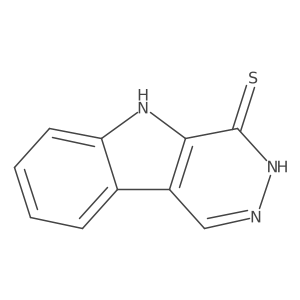 5H-pyridazino[4,5-b]indole-4-thiol Structure
