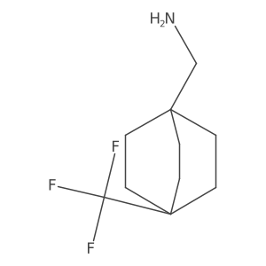 (4-(Trifluoromethyl)bicyclo[2.2.2]octan-1-yl)methanamine Structure