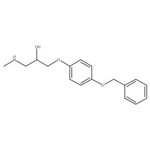 1-(4-Benzyloxy-phenoxy)-3-methylamino-propan-2-ol Structure