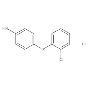 4-(2-Chlorophenoxy)aniline hydrochloride结构式