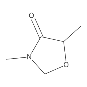 (S)-3,5-Dimethyloxazolidin-4-one结构式