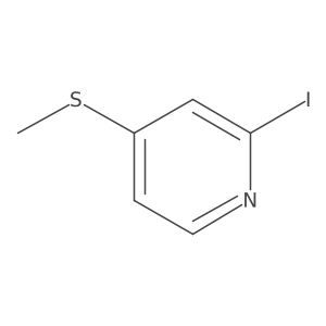2-Iodo-4-(methylthio)pyridine Structure