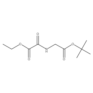 Ethyl 2-[[2-[(2-methylpropan-2-yl)oxy]-2-oxoethyl]amino]-2-oxoacetate Structure