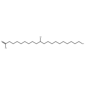 10,20-Dihydroxyeicosanoic acid Structure