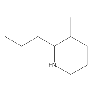 3-Methyl-2-propylpiperidine结构式