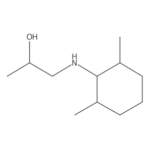 1-((2,6-Dimethylcyclohexyl)amino)propan-2-ol Structure