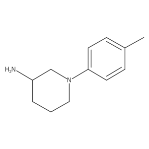 1-(4-Methylphenyl)piperidin-3-amine Structure