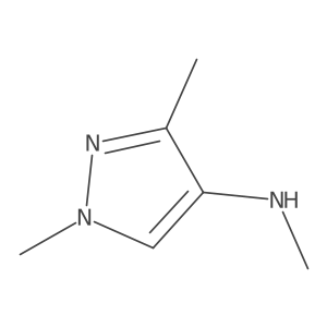 N,1,3-trimethyl-1H-pyrazol-4-amine Structure