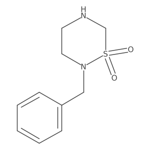 2-Benzyl-1,2,5-thiadiazinane 1,1-dioxide Structure