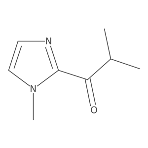 2-methyl-1-(1-methyl-1H-imidazol-2-yl)propan-1-one Structure