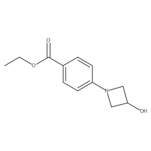 Ethyl 4-(3-hydroxyazetidin-1-yl)benzoate Structure