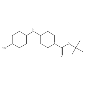 Tert-butyl 4-((4-aminocyclohexyl)amino)piperidine-1-carboxylate Structure