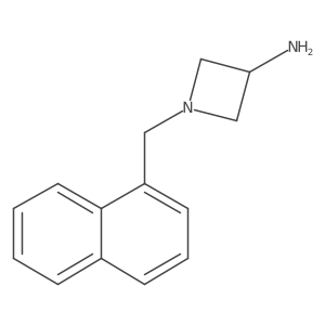 1-[(Naphthalen-1-yl)methyl]azetidin-3-amine Structure
