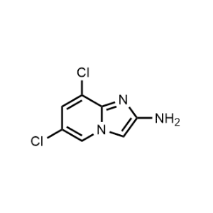 6,8-Dichloroimidazo[1,2-a]pyridin-2-amine Structure