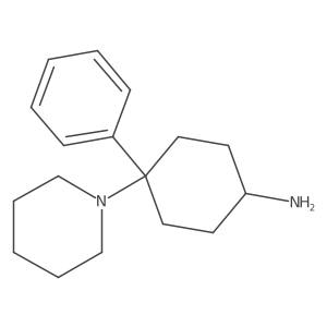 4-Phenyl-4-Piperidinocyclohexylamine结构式