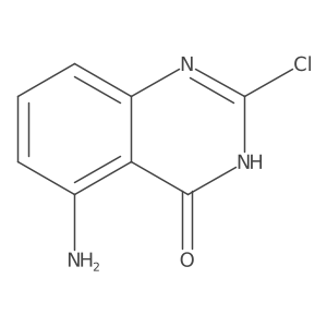 5-Amino-2-chloroquinazolin-4(1H)-one Structure
