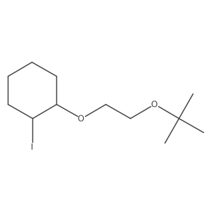1-[2-(Tert-butoxy)ethoxy]-2-iodocyclohexane结构式