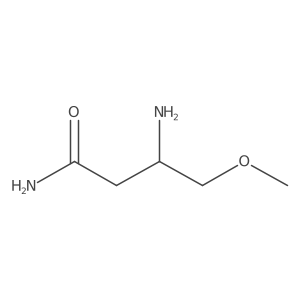 3-Amino-4-methoxybutanamide Structure