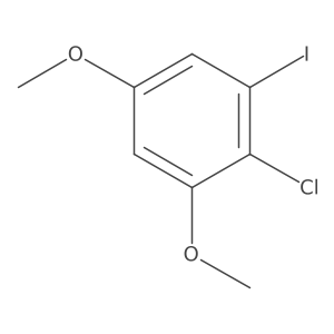 1-Chloro-2,4-dimethoxy-6-iodobenzene Structure