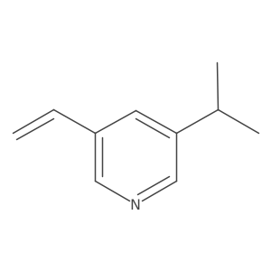 3-Isopropyl-5-vinylpyridine Structure