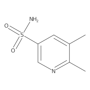 5,6-Dimethylpyridine-3-sulfonamide Structure