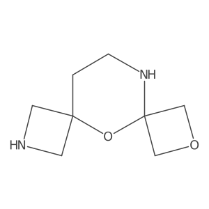 5,8-Dioxa-2,10-diazadispiro[3.1.3^{6}.3^{4}]dodecane Structure