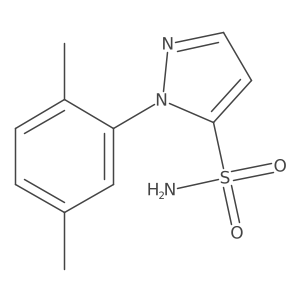 1-(2,5-dimethylphenyl)-1H-pyrazole-5-sulfonamide Structure