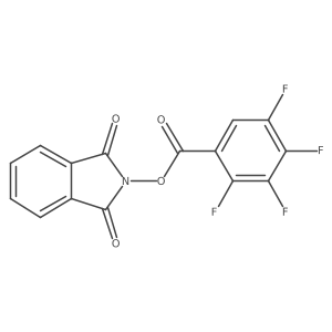 1,3-dioxo-2,3-dihydro-1H-isoindol-2-yl 2,3,4,5-tetrafluorobenzoate Structure