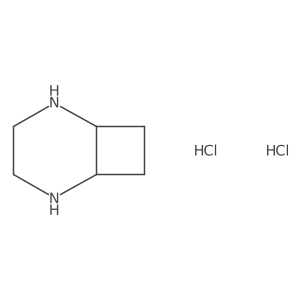 2,5-Diazabicyclo[4.2.0]octane dihydrochloride Structure