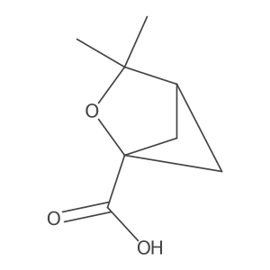 3,3-Dimethyl-2-oxabicyclo[2.1.1]hexane-1-carboxylic acid Structure