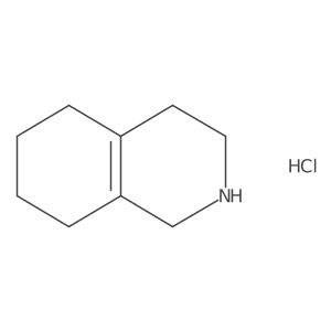 1,2,3,4,5,6,7,8-Octahydroisoquinoline;hydrochloride结构式