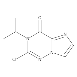 2-Chloro-3-isopropyl-imidazo[2,1-F][1,2,4]triazin-4-one Structure