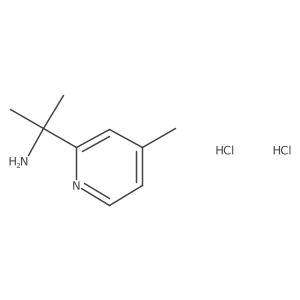 2-(4-Methylpyridin-2-yl)propan-2-amine dihydrochloride结构式