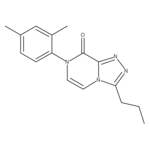 7-(2,4-dimethylphenyl)-3-propyl-7H,8H-[1,2,4]triazolo[4,3-a]pyrazin-8-one Structure