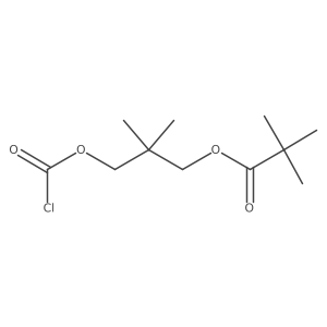 3-[(Chlorocarbonyl)oxy]-2,2-dimethylpropyl 2,2-dimethylpropanoate Structure