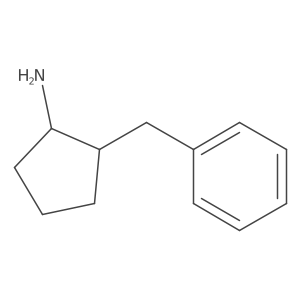 2-Benzylcyclopentan-1-amine Structure