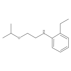 2-Ethyl-N-[2-(1-methylethoxy)ethyl]benzenamine结构式