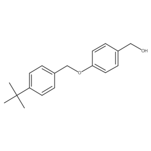 [4-(4-tert-Butyl-benzyloxy)-phenyl]-methanol结构式