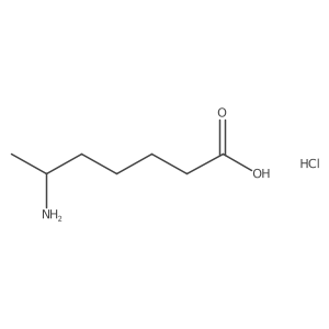 6-Aminoheptanoic acid hydrochloride Structure