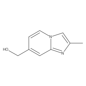 (2-Methylimidazo[1,2-a]pyridin-7-yl)methanol结构式